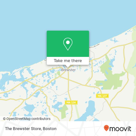 The Brewster Store map