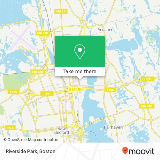 Mapa de Riverside Park