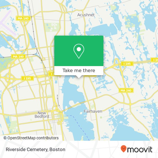 Mapa de Riverside Cemetery