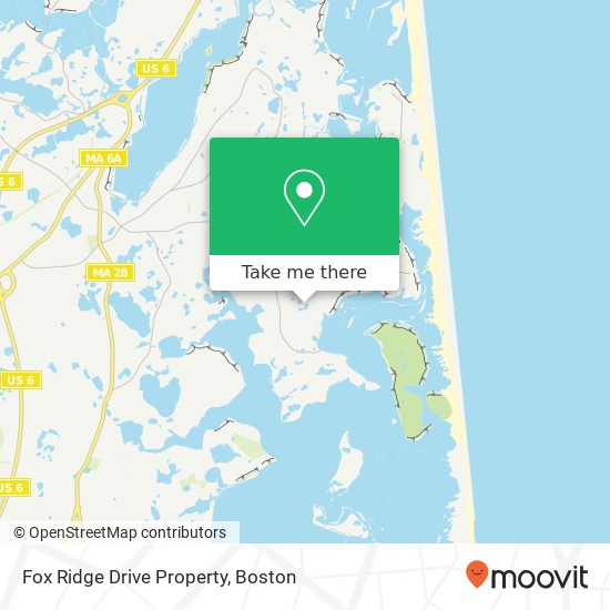 Mapa de Fox Ridge Drive Property