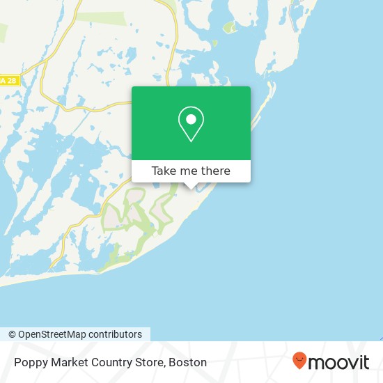 Poppy Market Country Store map