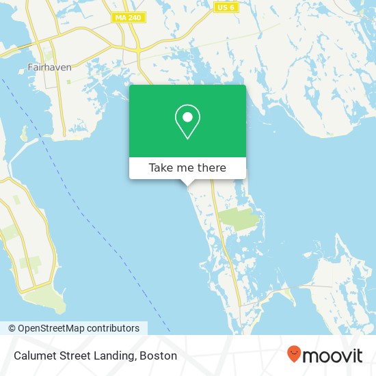 Mapa de Calumet Street Landing