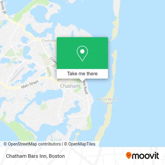 Chatham Bars Inn map