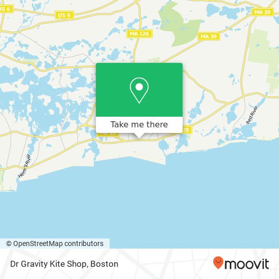 Mapa de Dr Gravity Kite Shop