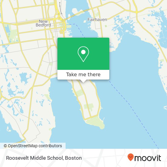 Roosevelt Middle School map
