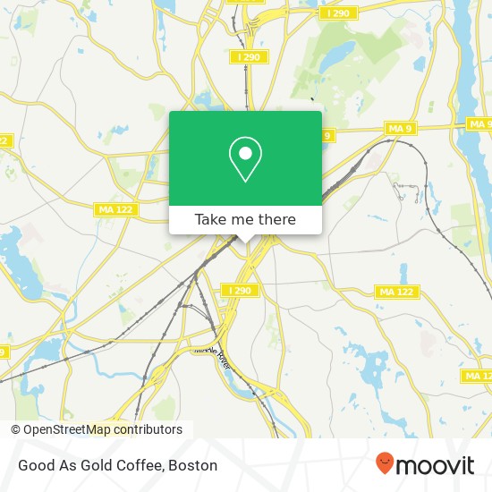 Good As Gold Coffee map