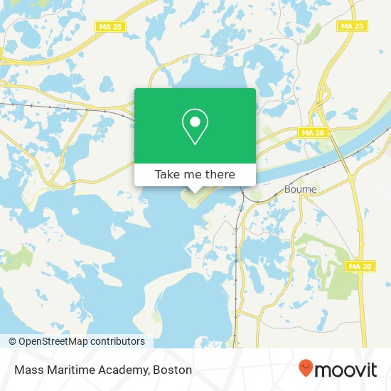Mapa de Mass Maritime Academy