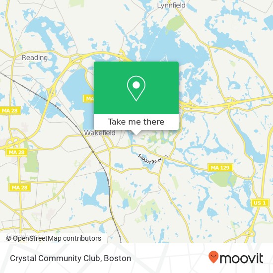 Crystal Community Club map