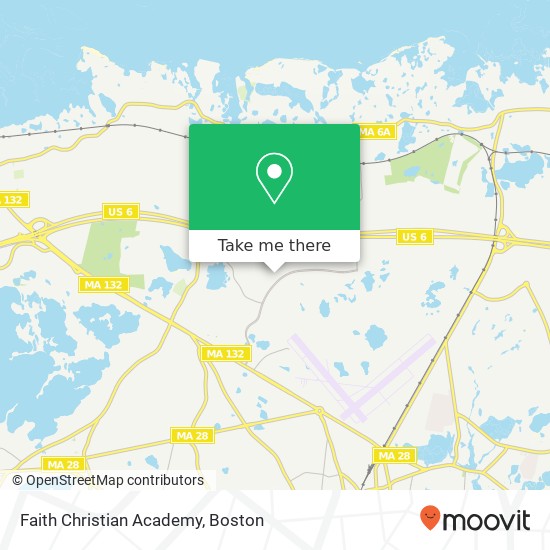 Faith Christian Academy map