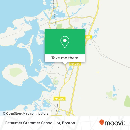 Cataumet Grammer School Lot map