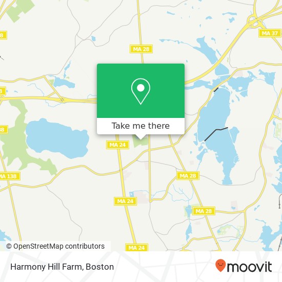 Mapa de Harmony Hill Farm