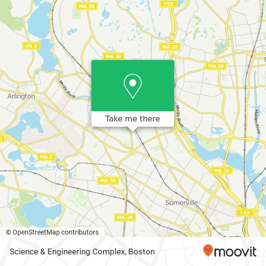 Science & Engineering Complex map