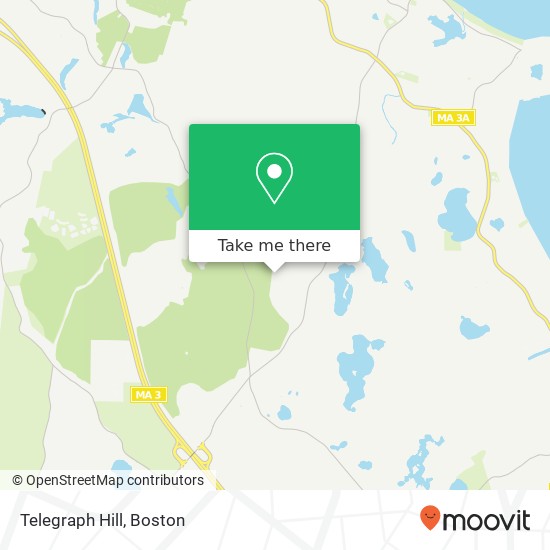 Mapa de Telegraph Hill