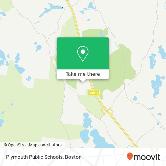 Mapa de Plymouth Public Schools