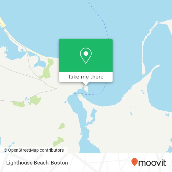 Lighthouse Beach map