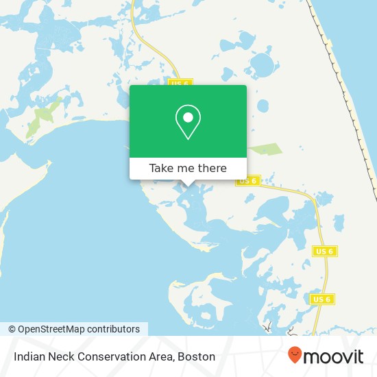 Mapa de Indian Neck Conservation Area