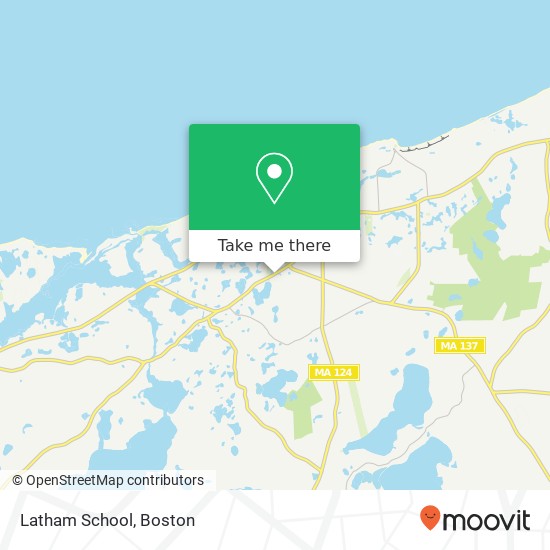 Latham School map