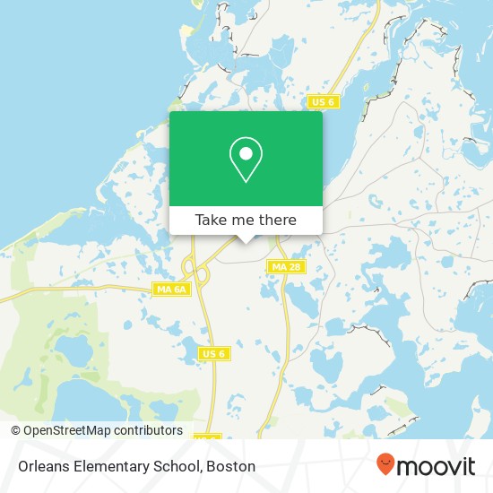 Orleans Elementary School map