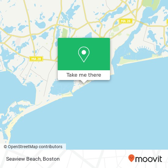 Seaview Beach map