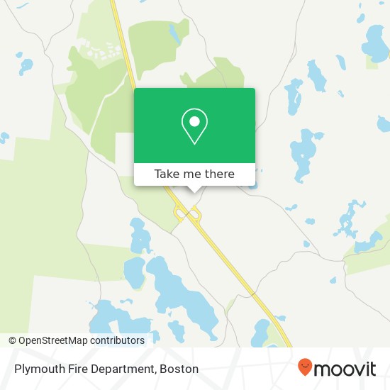 Plymouth Fire Department map