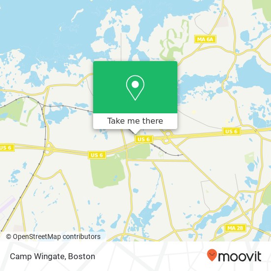 Mapa de Camp Wingate