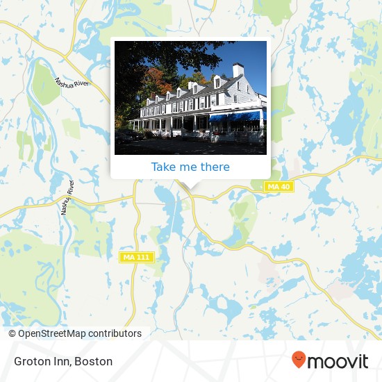 Groton Inn map