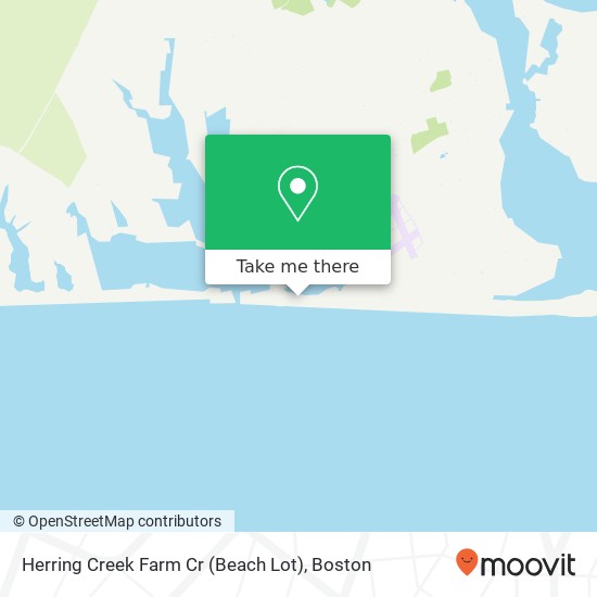 Herring Creek Farm Cr (Beach Lot) map