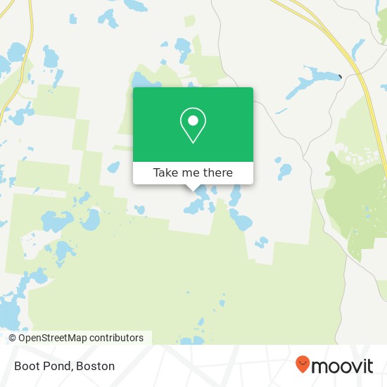 Boot Pond map