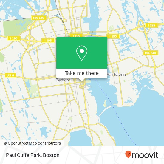 Mapa de Paul Cuffe Park