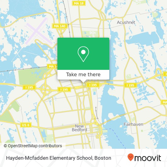 Mapa de Hayden-Mcfadden Elementary School