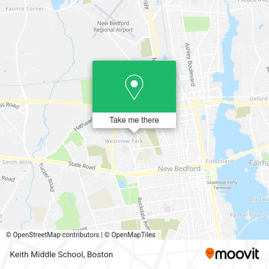 Mapa de Keith Middle School