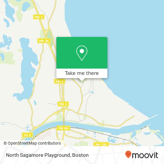 North Sagamore Playground map