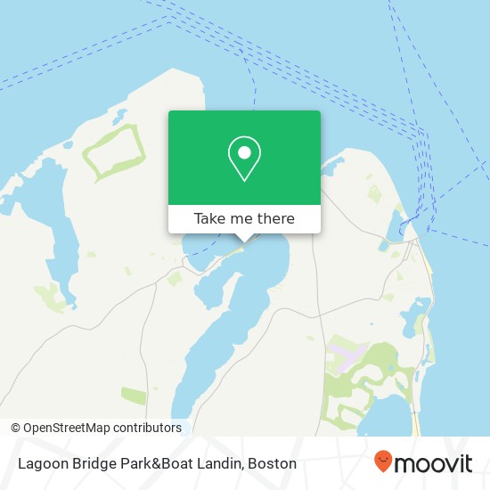 Lagoon Bridge Park&Boat Landin map