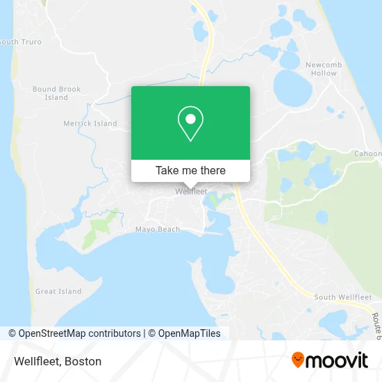 Wellfleet map
