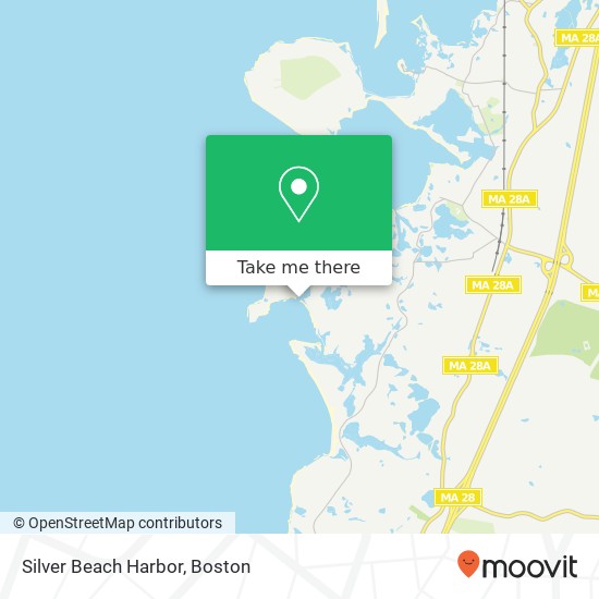 Mapa de Silver Beach Harbor