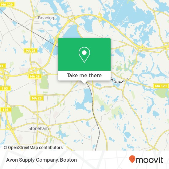 Mapa de Avon Supply Company