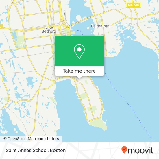 Mapa de Saint Annes School