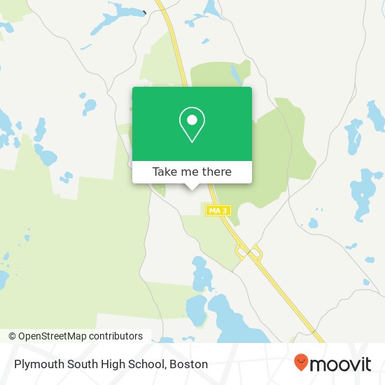 Mapa de Plymouth South High School