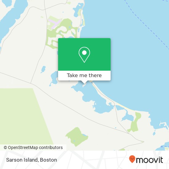 Sarson Island map