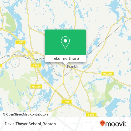 Mapa de Davis Thayer School