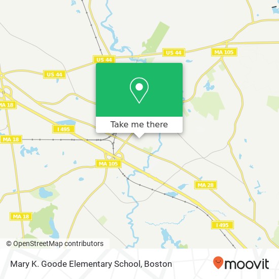 Mapa de Mary K. Goode Elementary School
