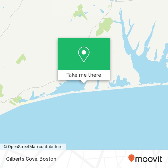 Mapa de Gilberts Cove