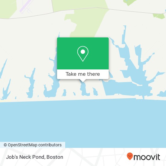 Mapa de Job's Neck Pond