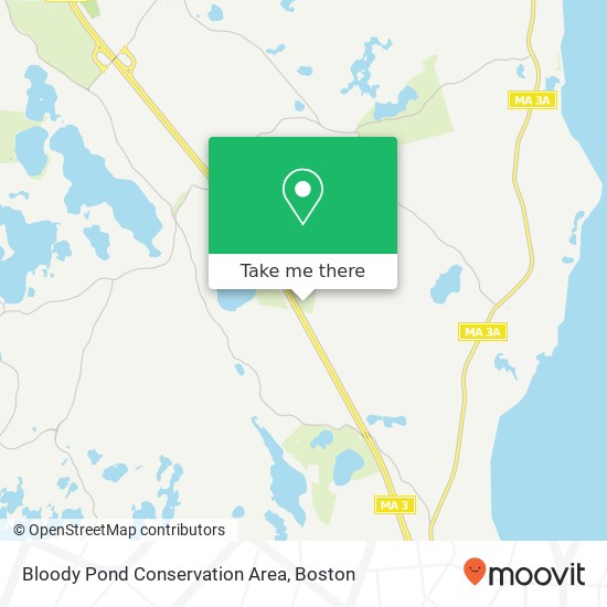 Mapa de Bloody Pond Conservation Area