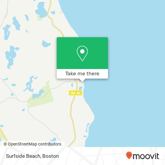 Surfside Beach map