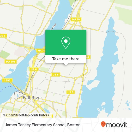 Mapa de James Tansey Elementary School