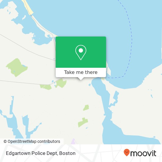Mapa de Edgartown Police Dept