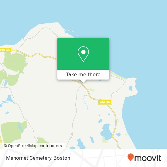 Mapa de Manomet Cemetery