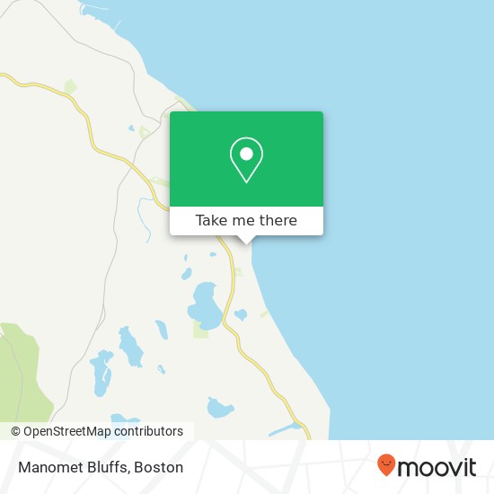 Manomet Bluffs map