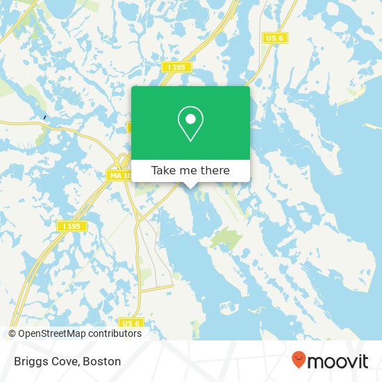 Mapa de Briggs Cove